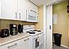 Fully equipped kitchen with Keurig and 12-cup coffee maker 