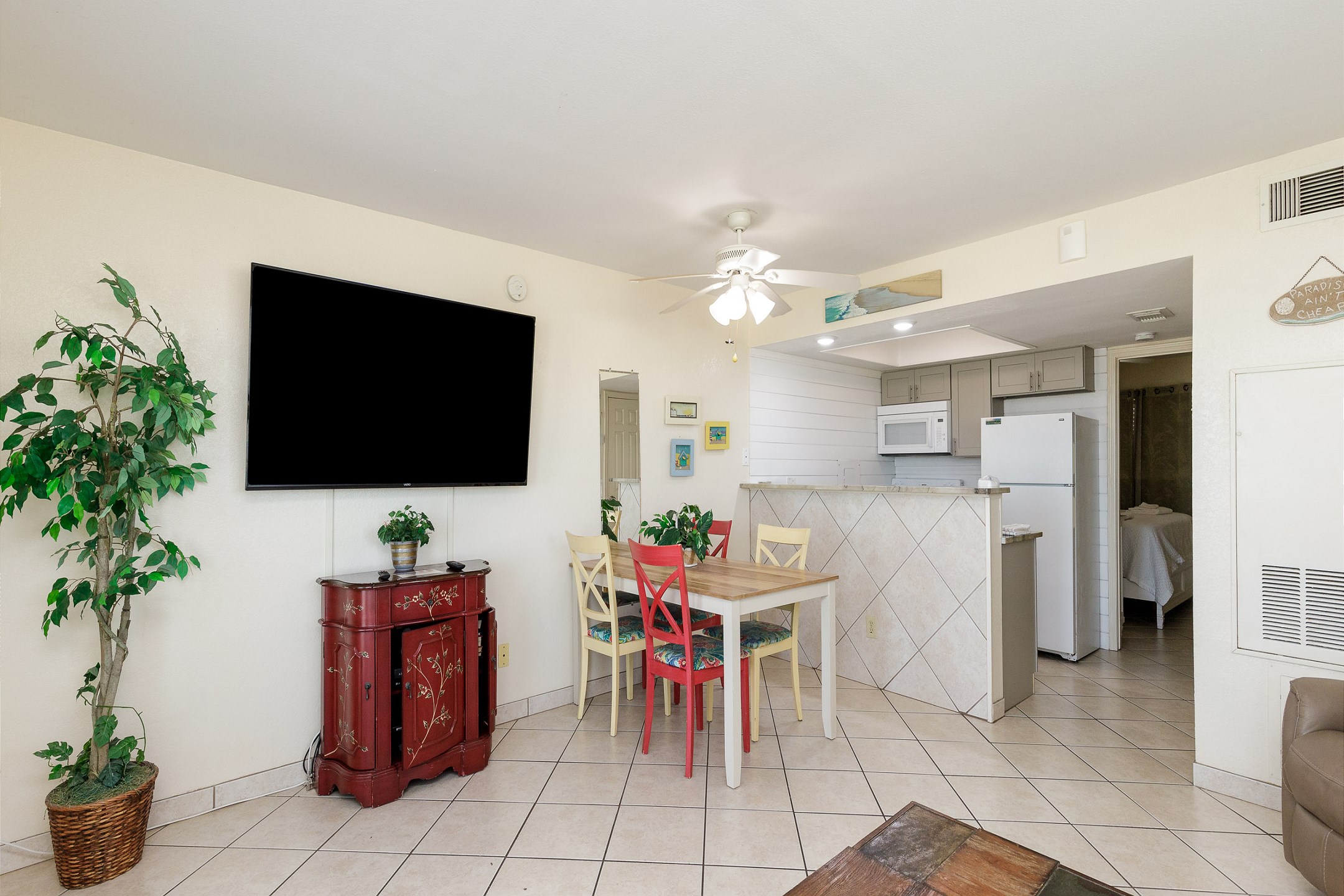 Embrace the open floor plan of this Island retreat