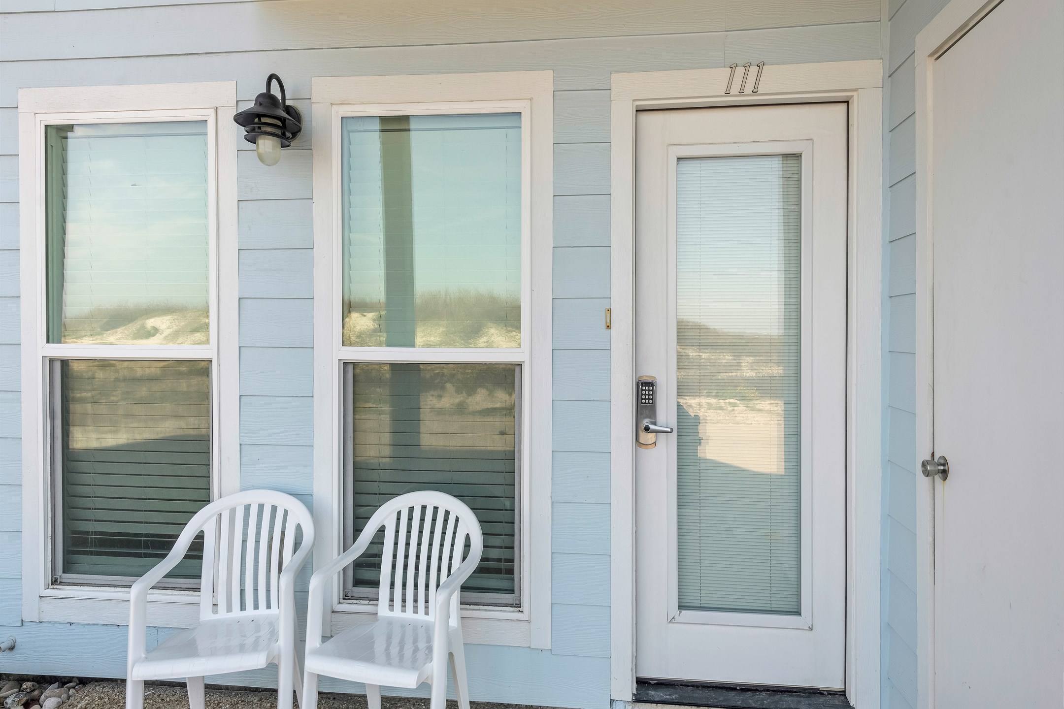 Sit and enjoy the sounds of the beach