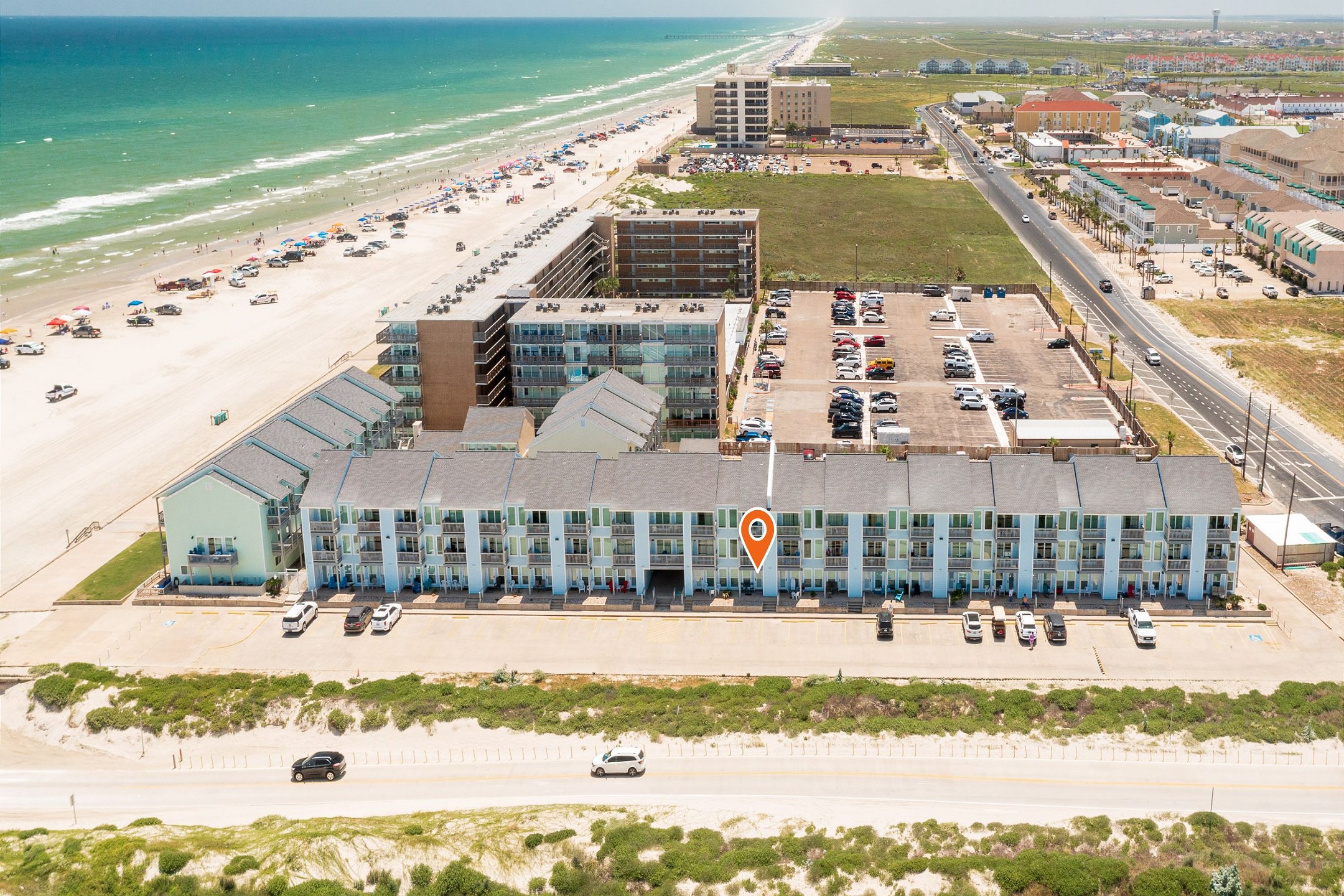 El Constante Condos have the best location on the island...Beachfront!