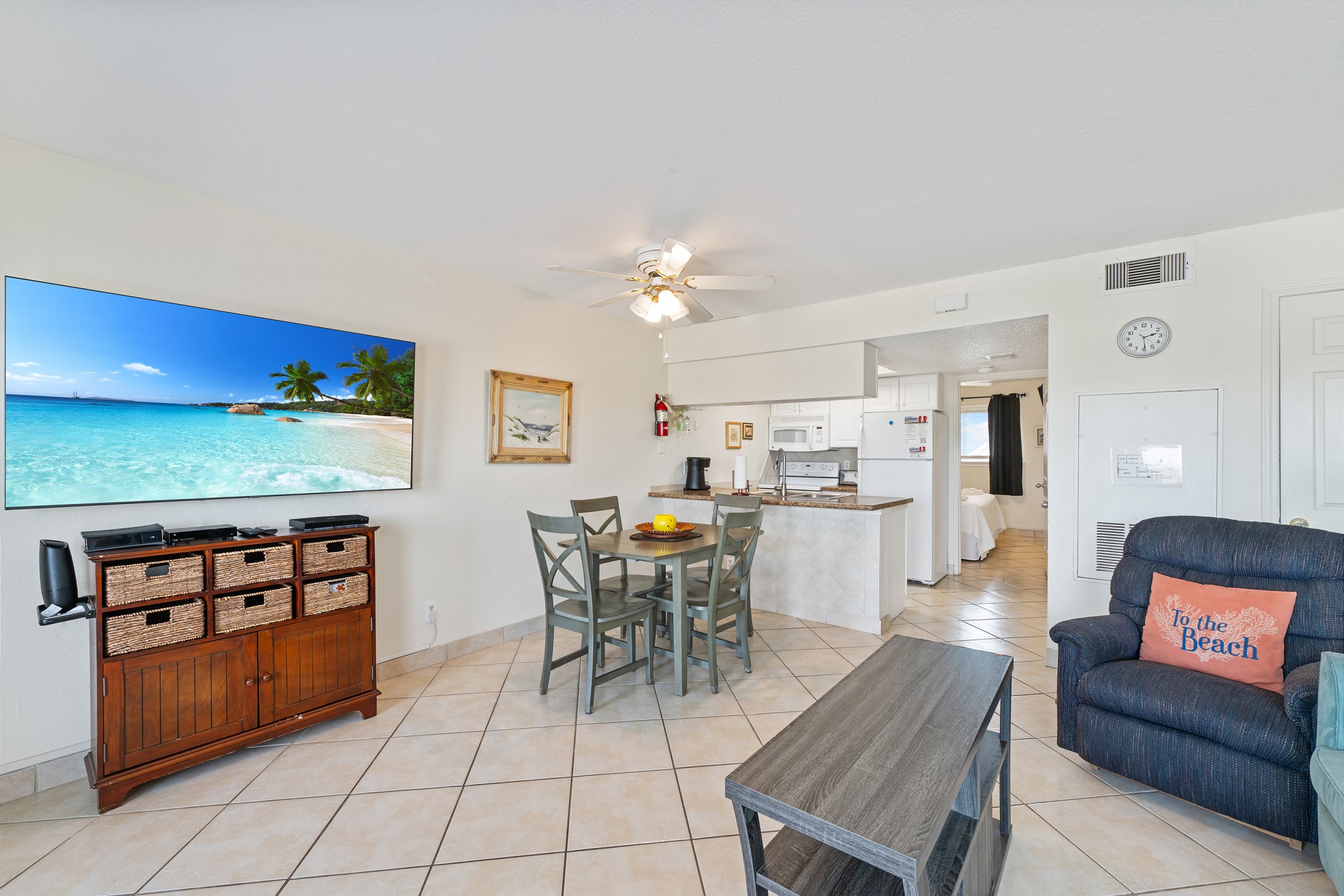 Spacious, open layout