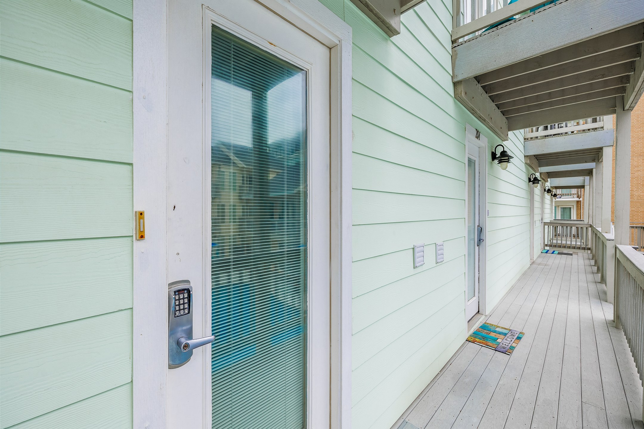 Front entrance, #205