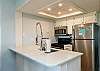 Great kitchen space with breakfast bar