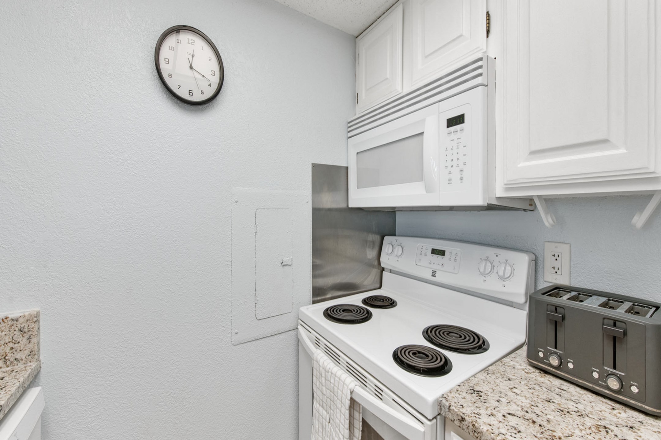 All the comforts of home, plus the added bonus of being just steps from the beach