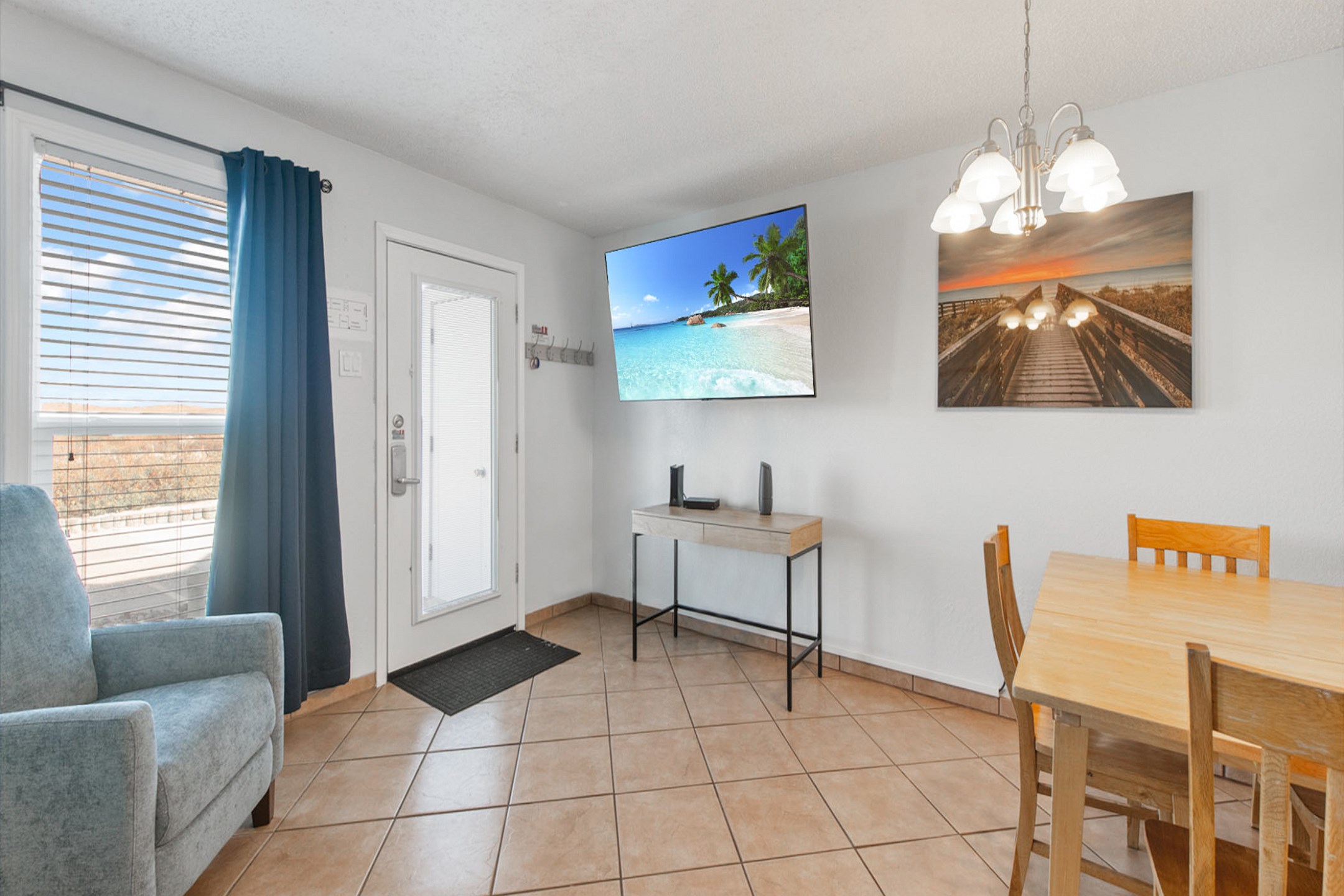 The perfect spot to unwind after a day at the beach