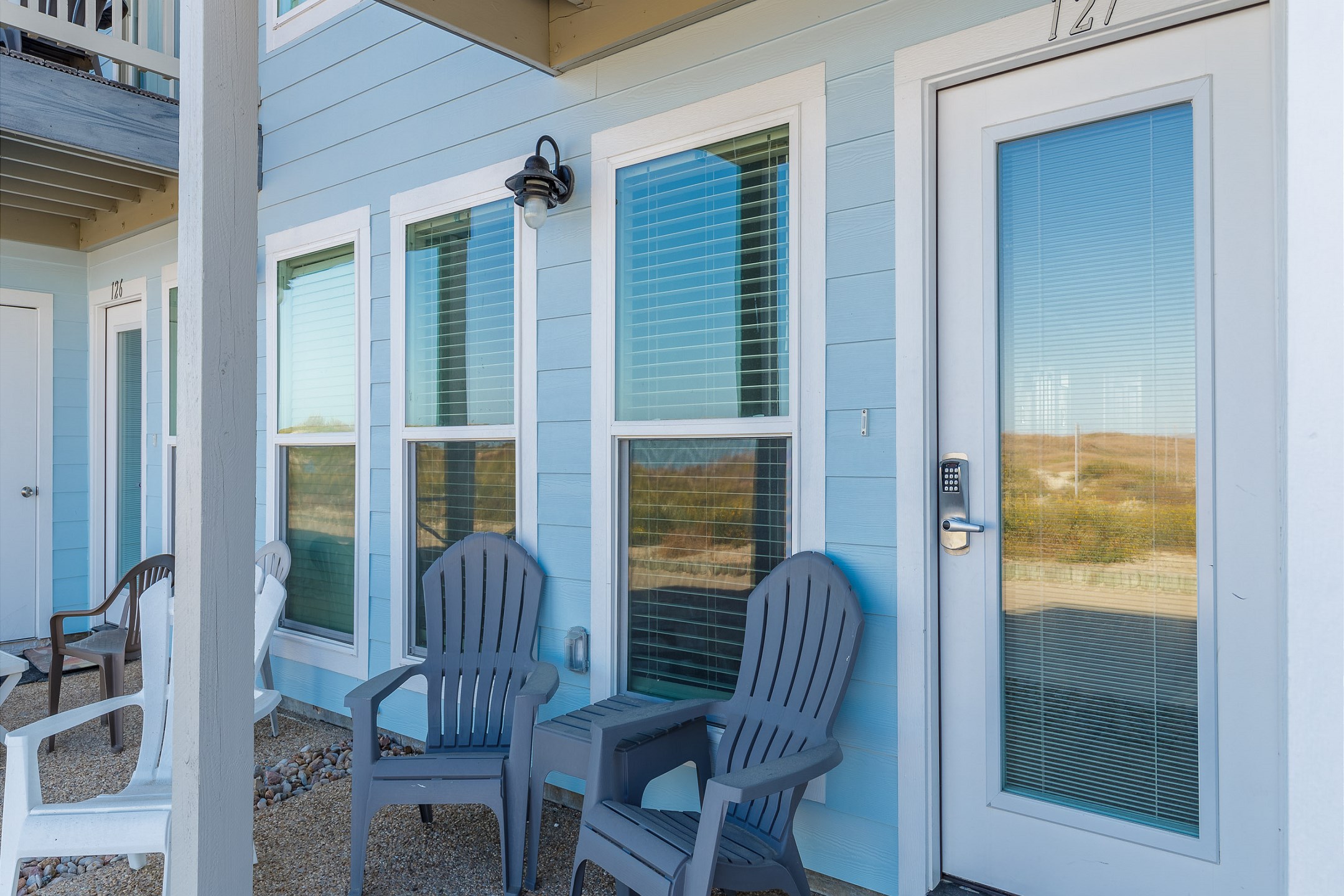 Keyless entry to your front door at El Constante 127 