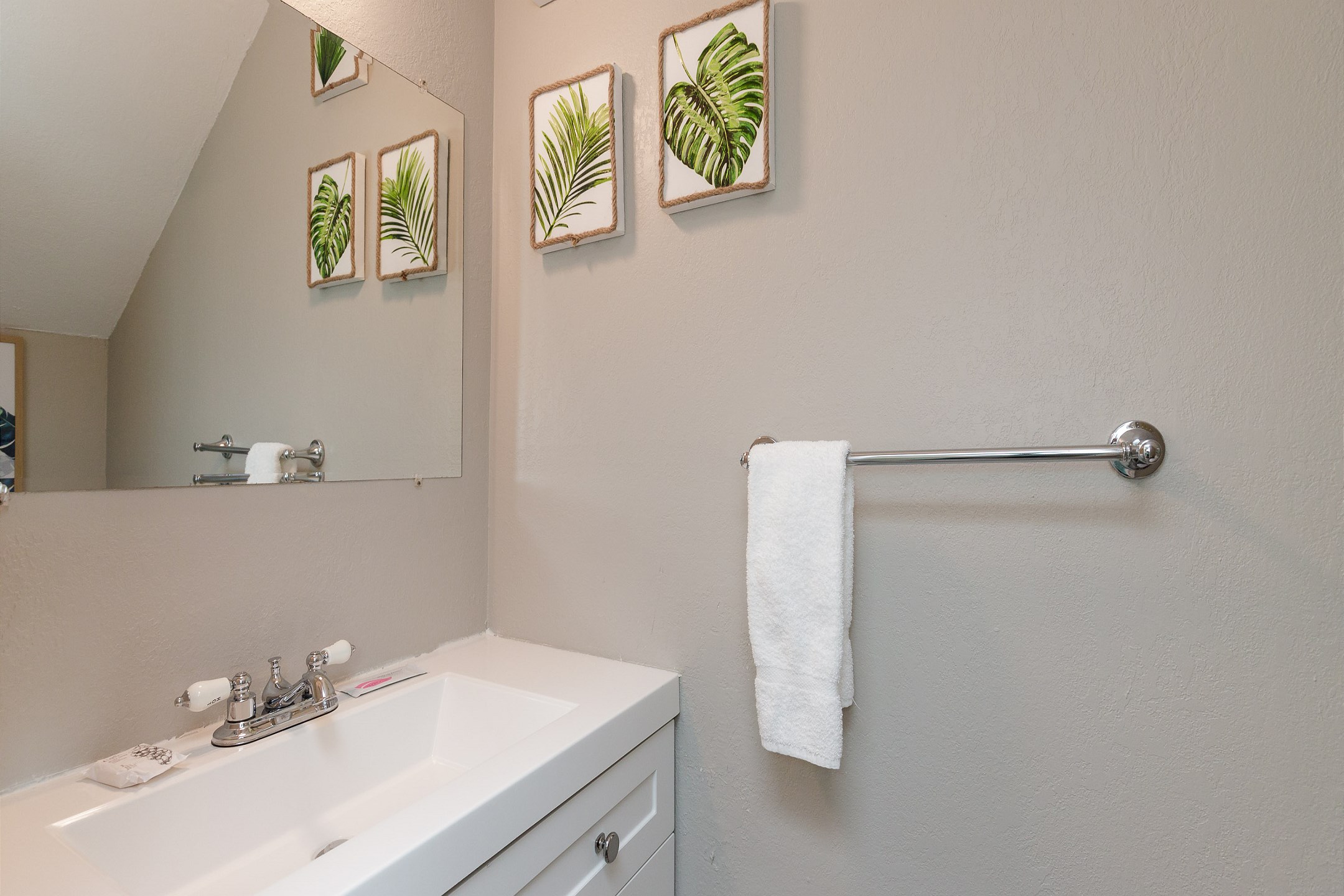 First floor half bathroom