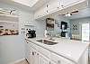 Great kitchen space with 12-cup coffee maker and new counter tops 