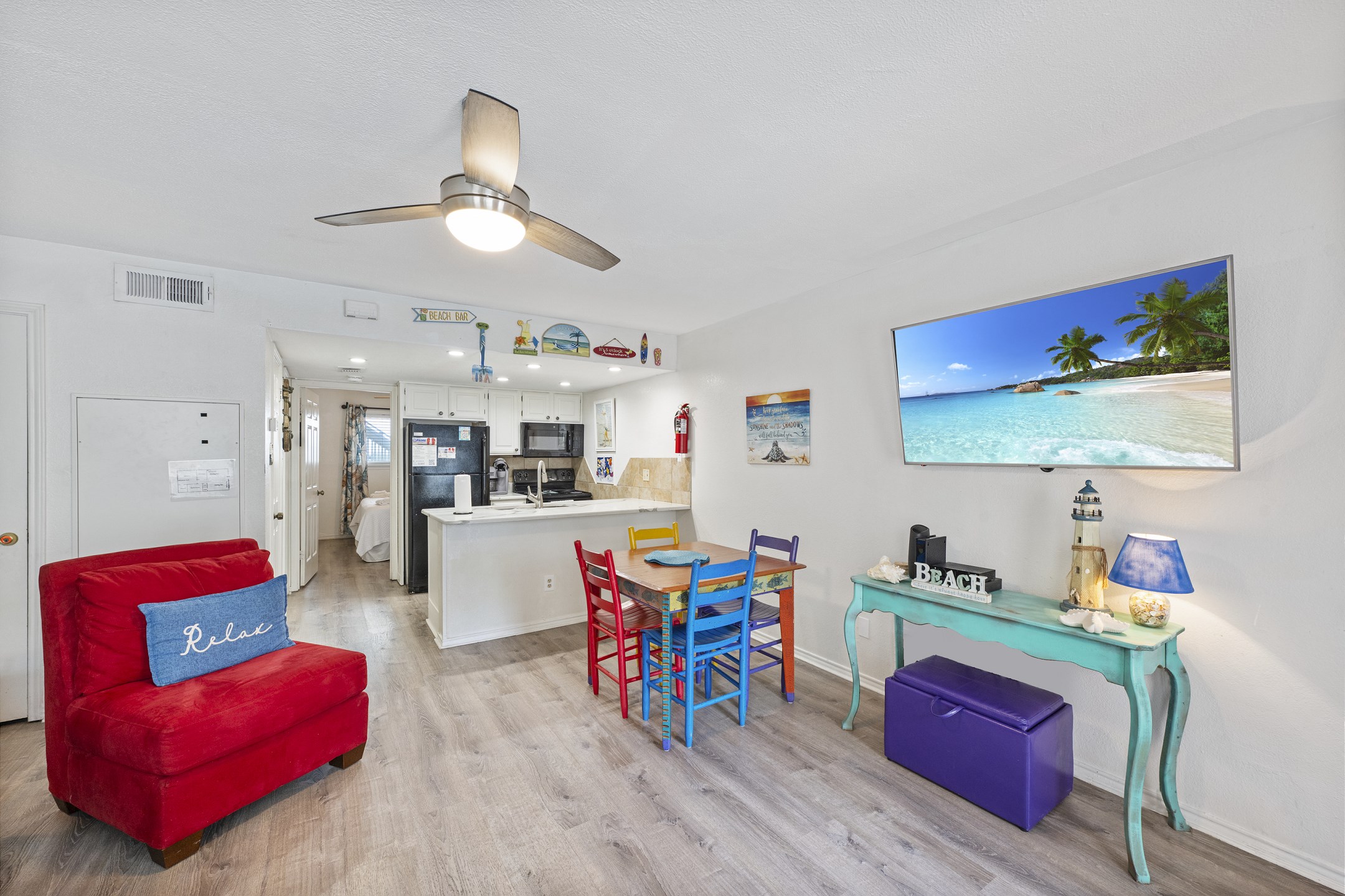 Versatile living area featuring a harmonious blend of comfort and style, ideal for both relaxation and entertaining