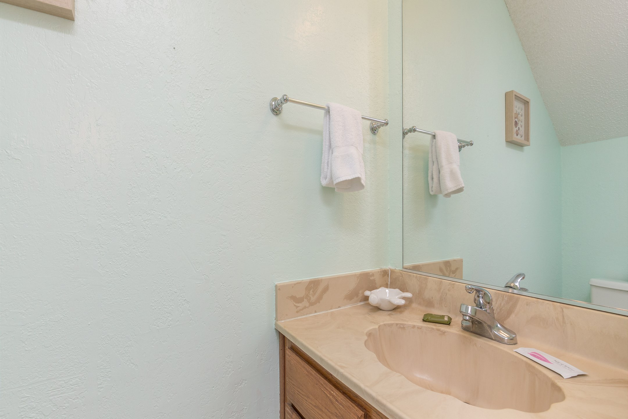 First floor half bathroom