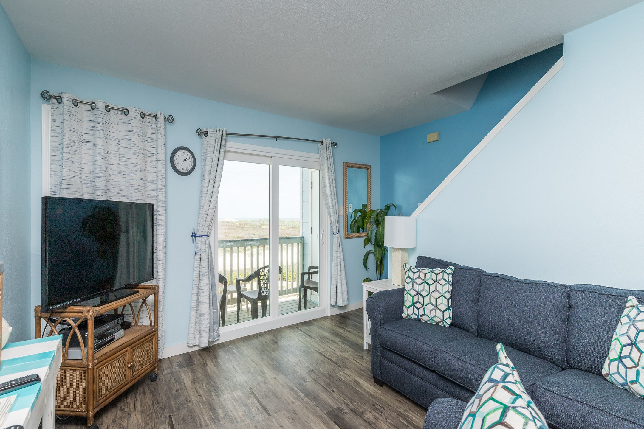 Bright living space with private balcony to enjoy 