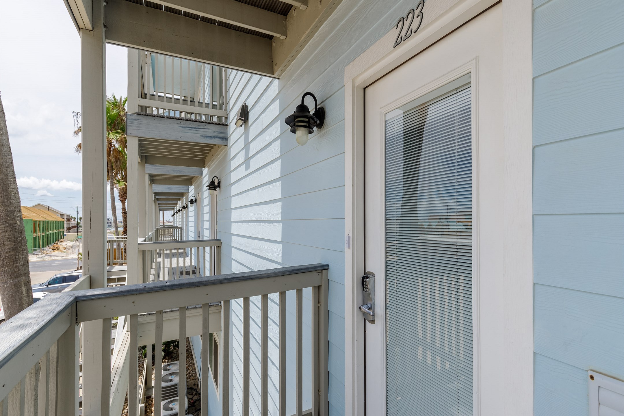 Main entrance on second floor, #223