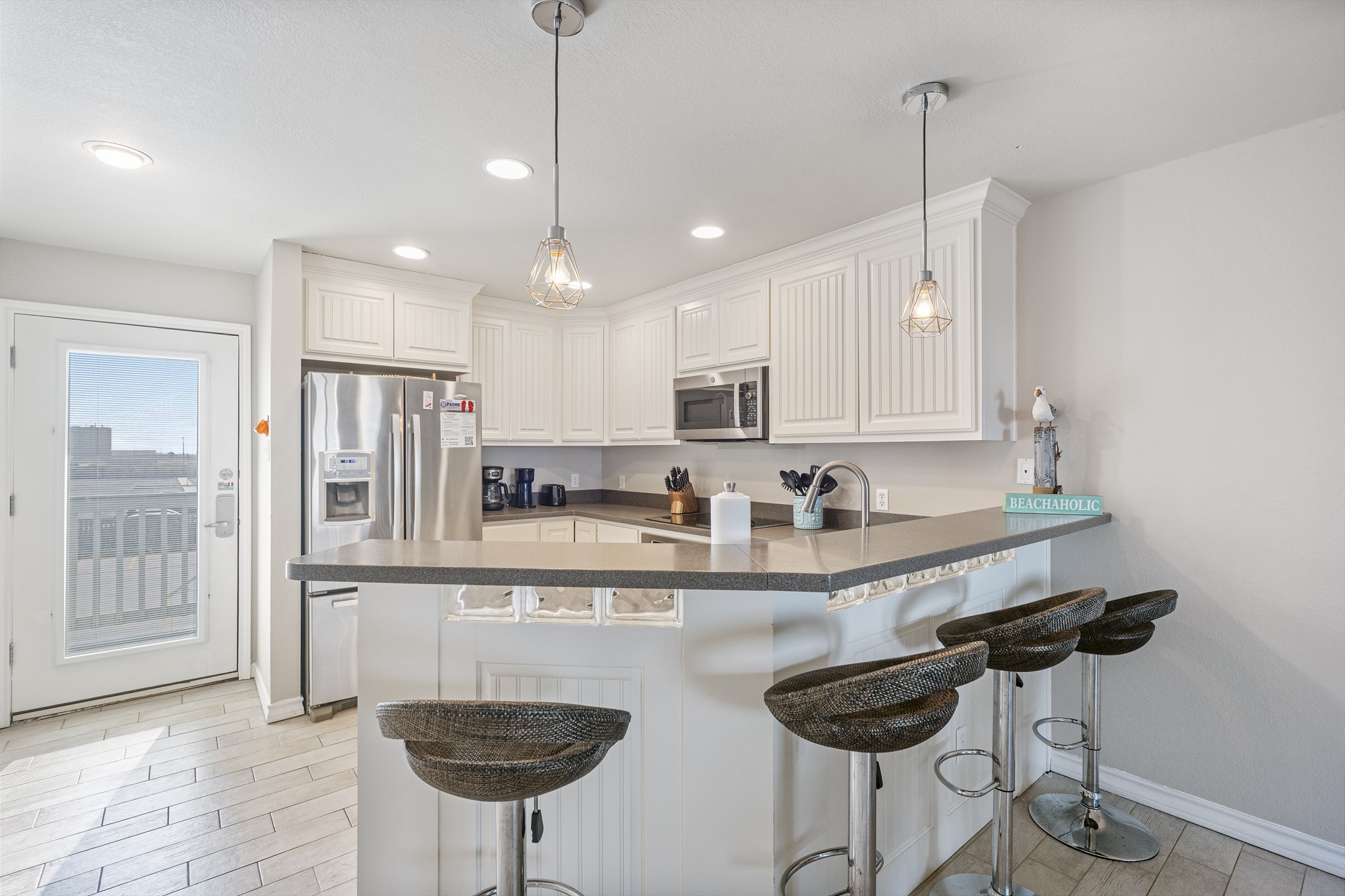 Beautiful kitchen designed for delightful meal preparation during your vacation getaway