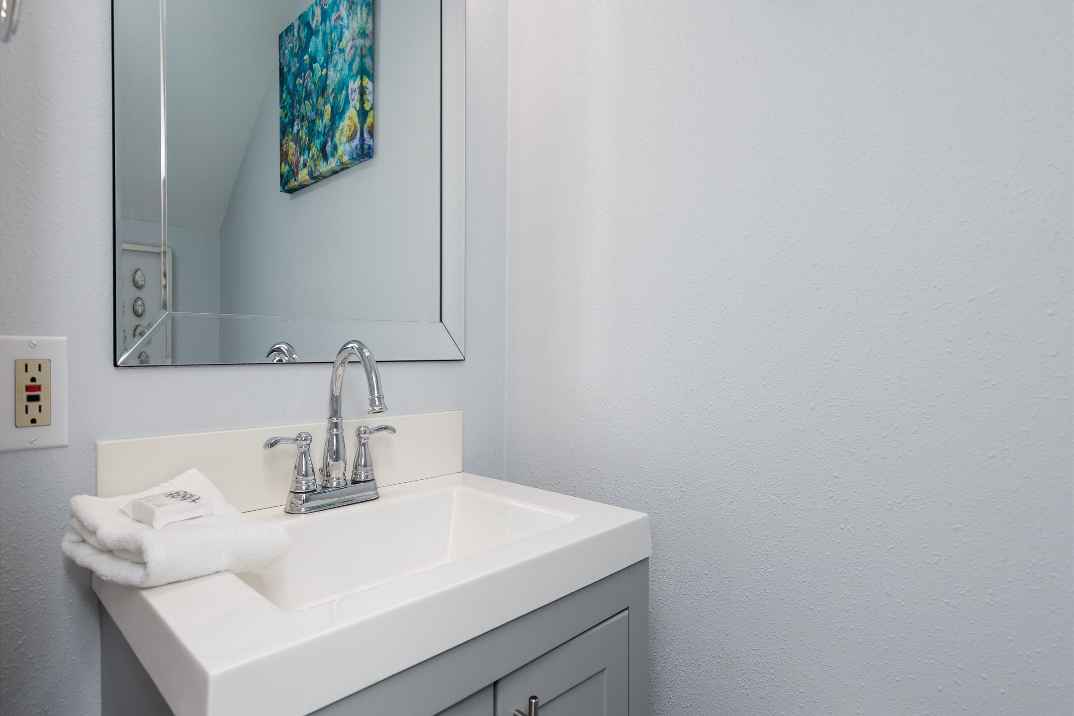 First floor half bathroom