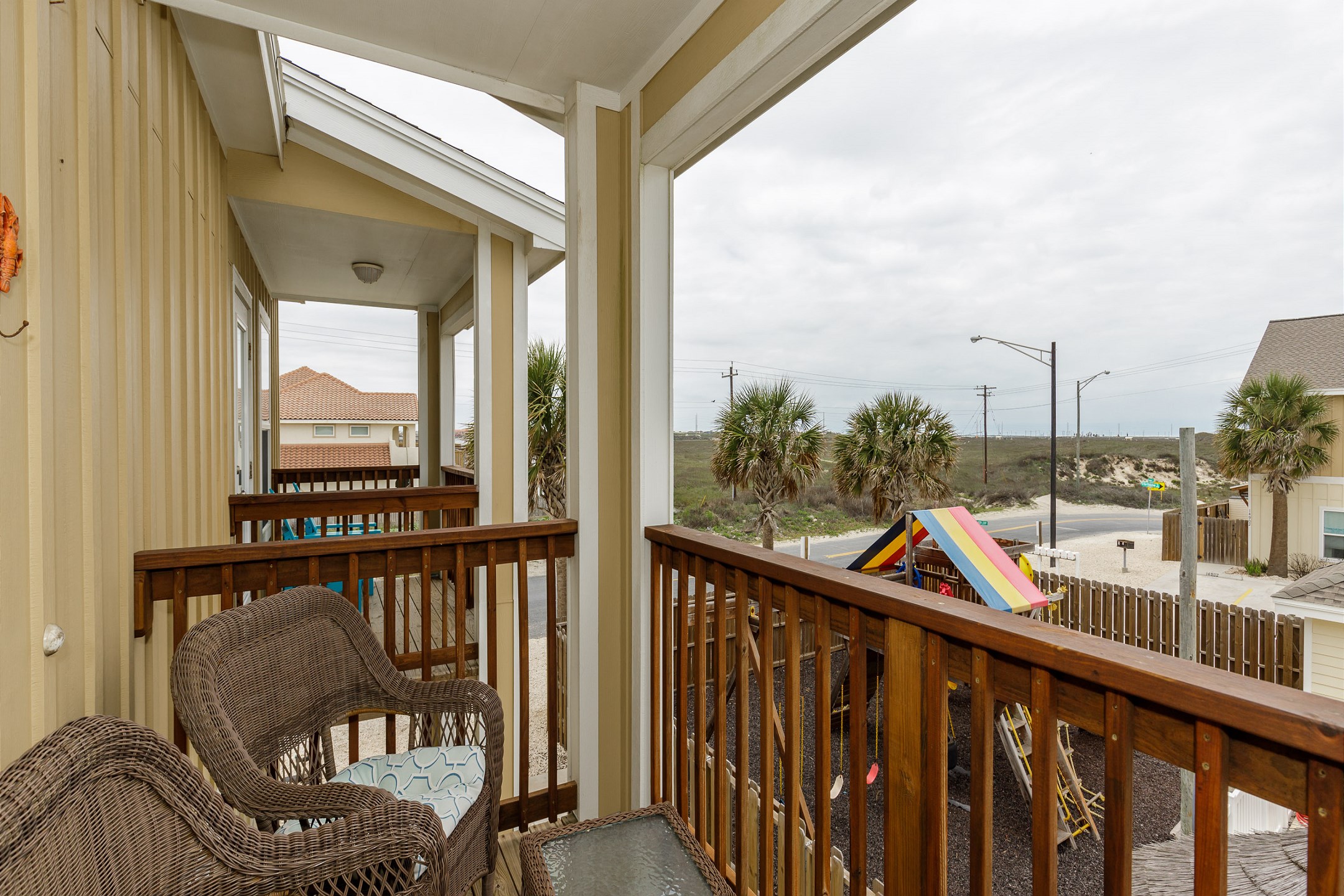 Balcony off the guest bedroom