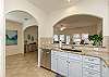 Ample kitchen area, great for entertaining 