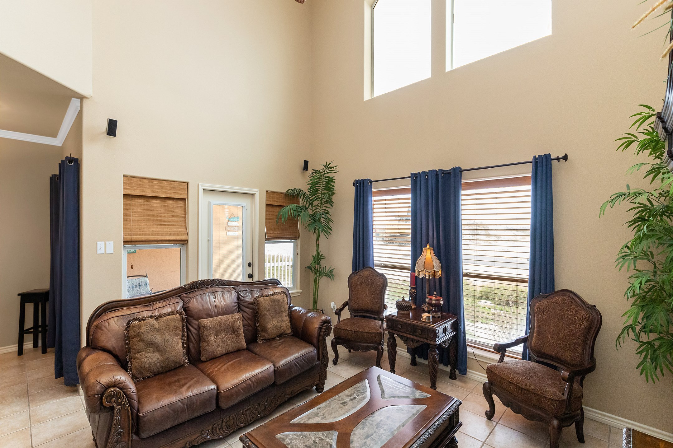 Versatile living area featuring a harmonious blend of comfort and style, ideal for both relaxation and entertaining