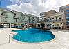 Enjoy a dip in the cool pool after a long day on the hot beach
