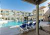 Relax poolside and soak up some sun