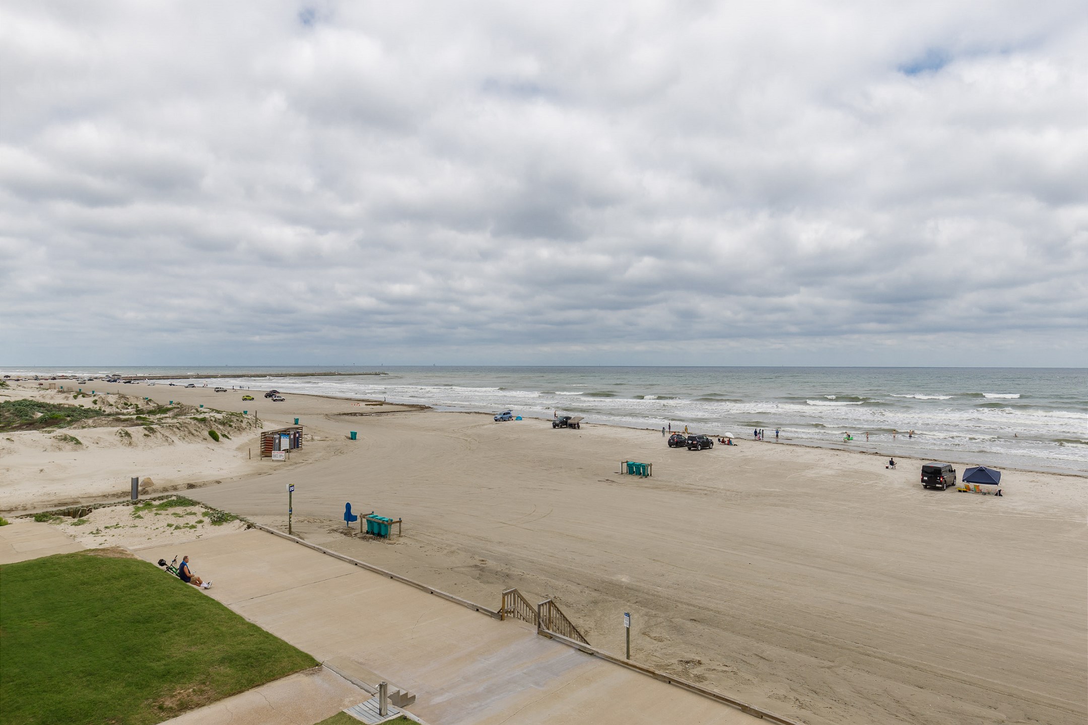 View of the ocean from your private balcony 