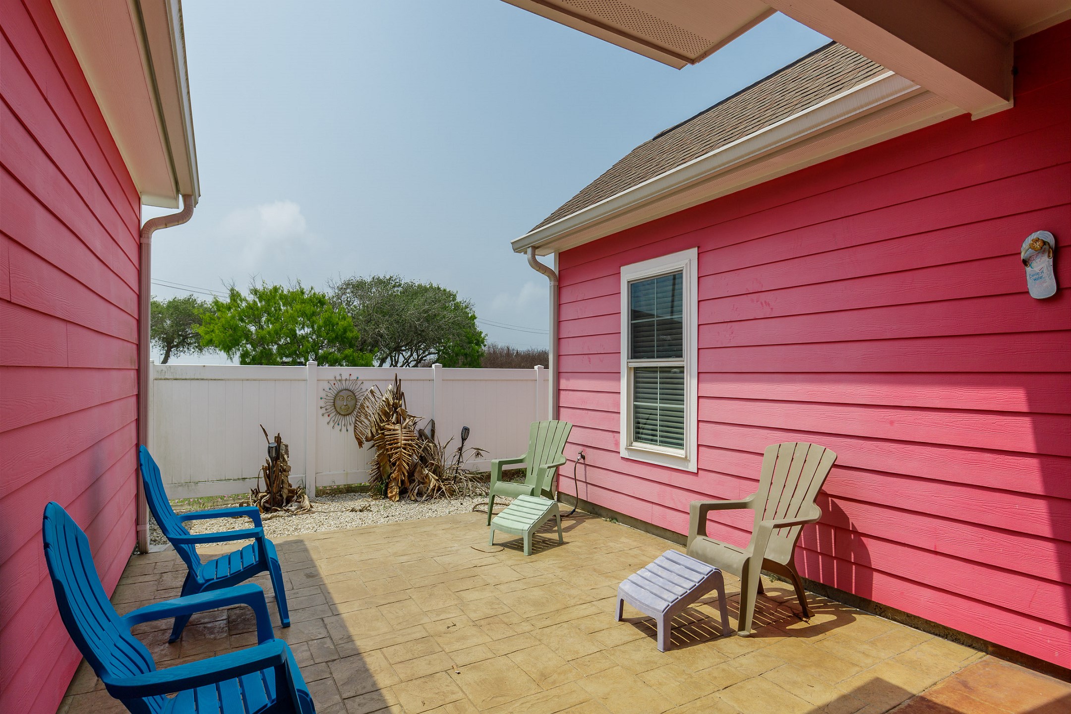 Large patio area for your enjoyment