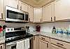 Great kitchen space with Keurig coffee maker 