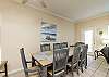 New dining table with seating for eight