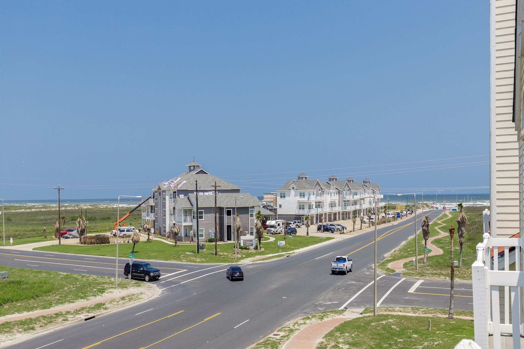 Right down the street from Whitecap Beach 