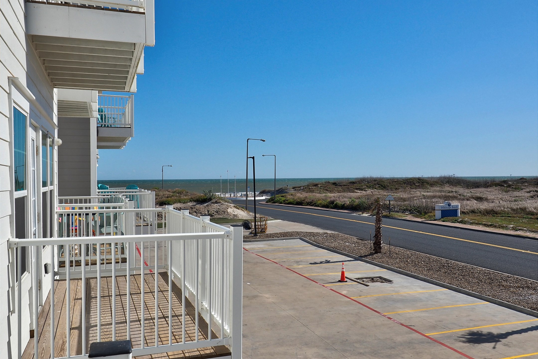 Second floor balcony off the living area