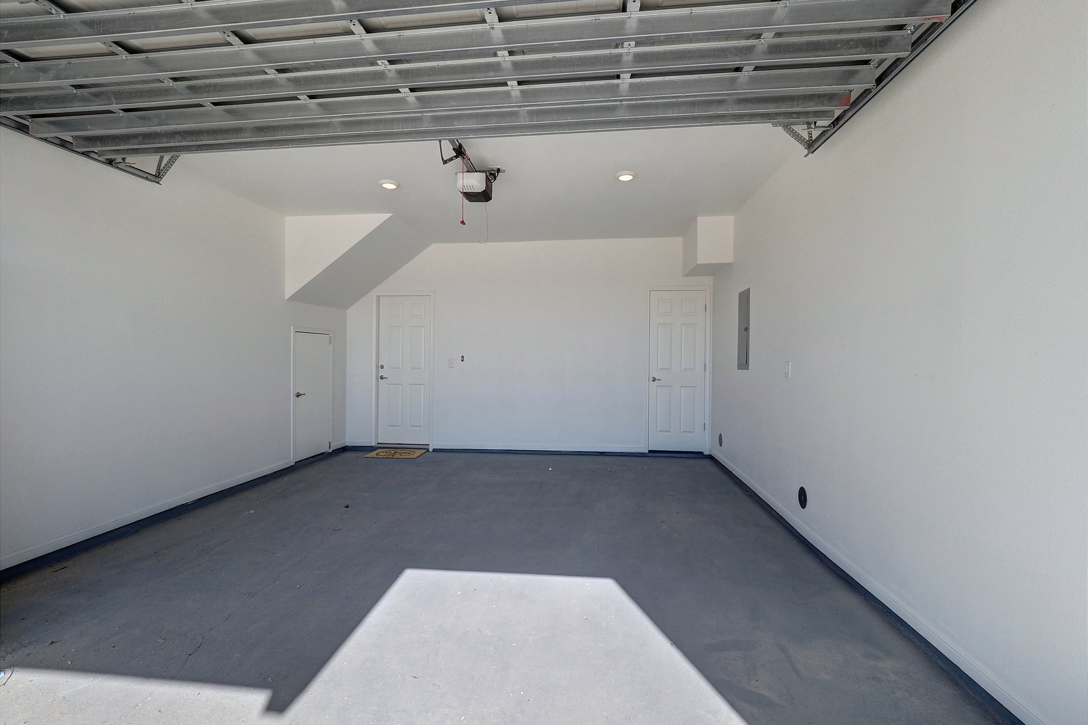 Two car garage for your convenience