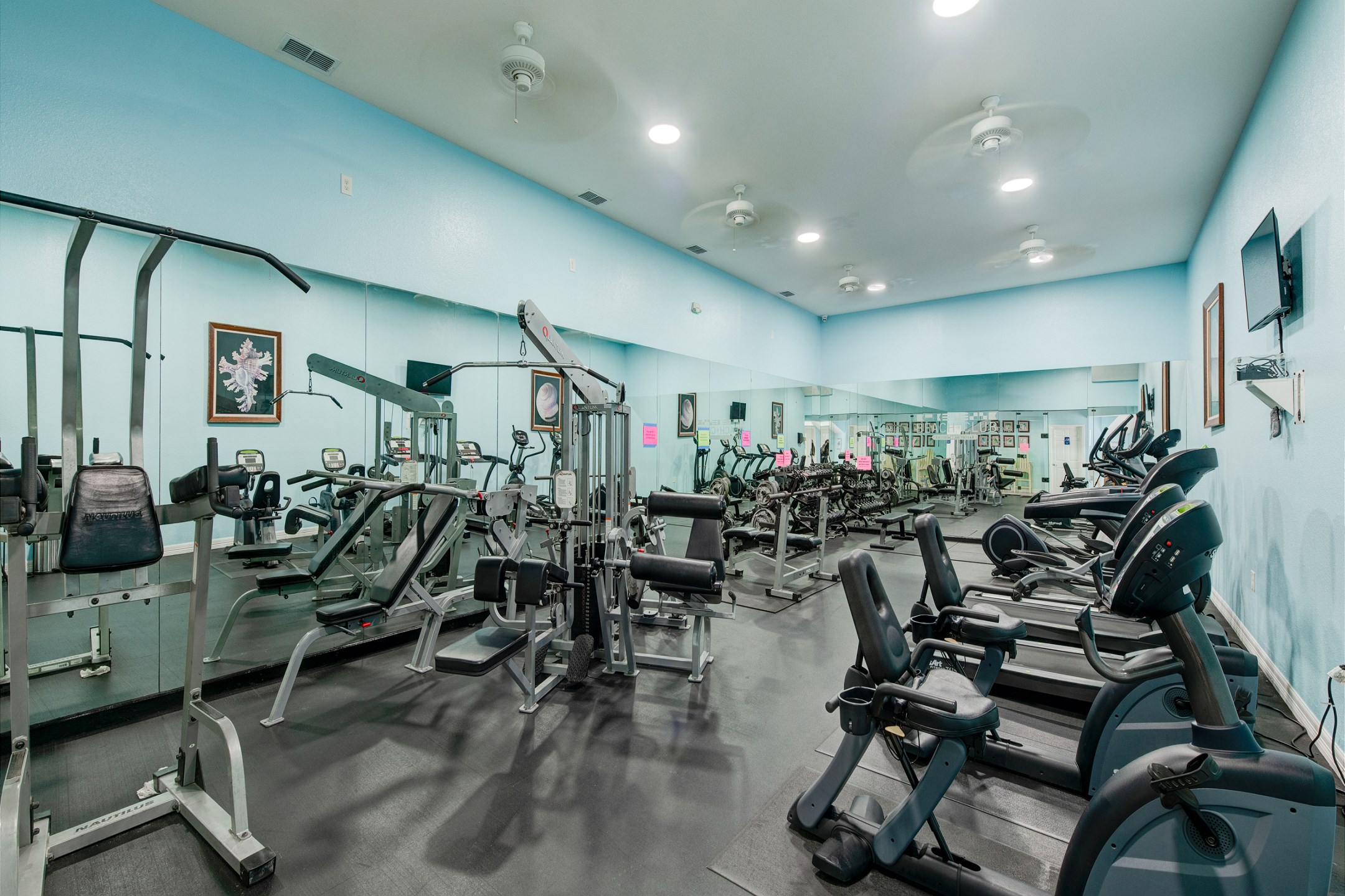 Fitness Center at Beach Club for guests use