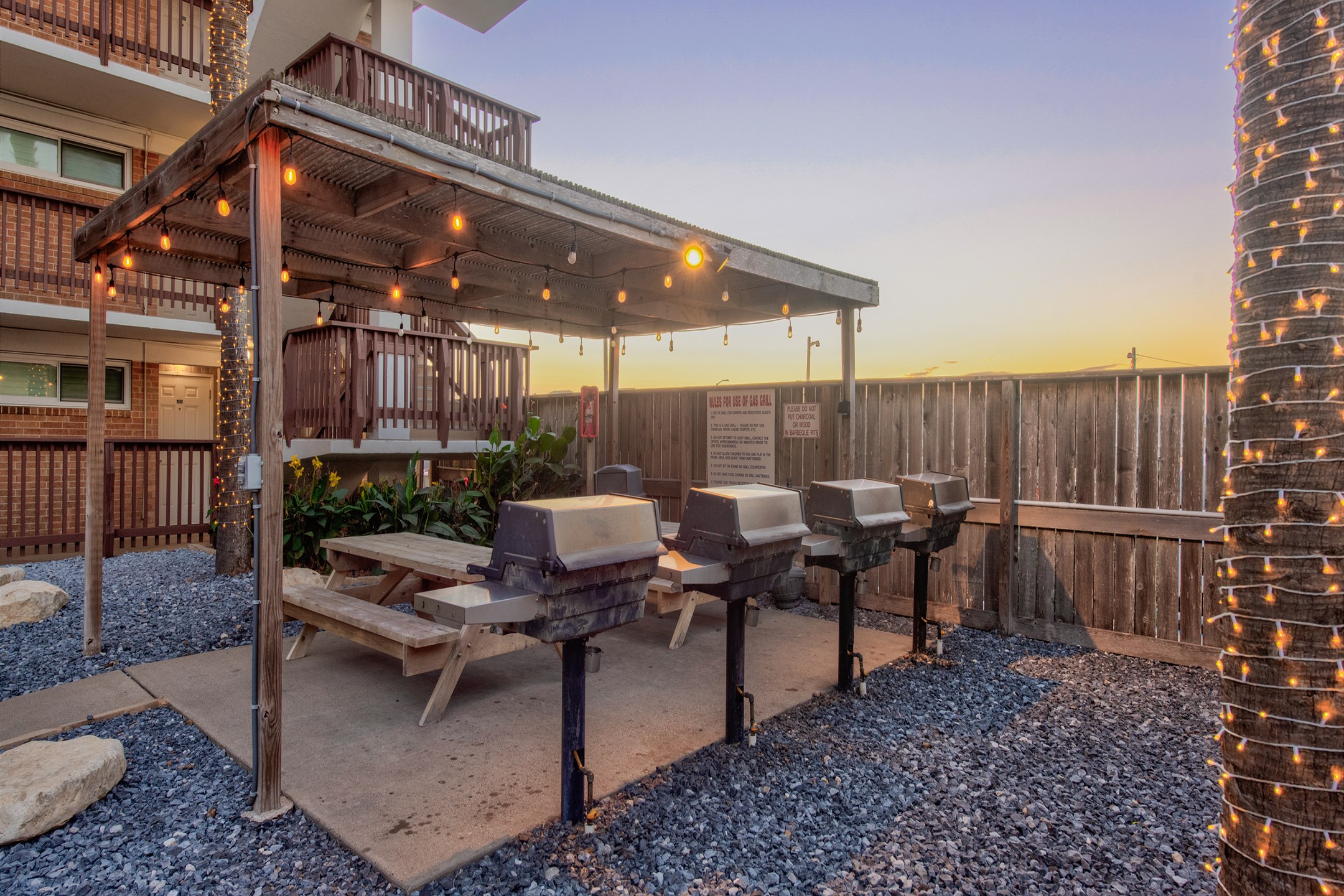 Perfect spot to relax and grill during sunset to make new memories with the family