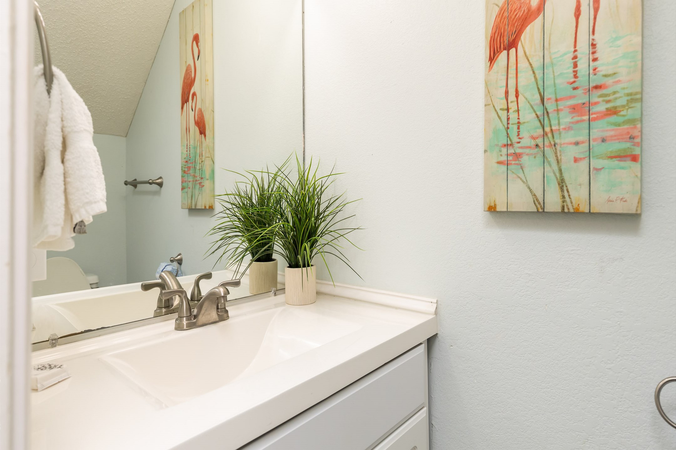 First floor half bathroom