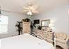 Ample storage available in master bedroom