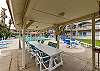Poolside Picnic Tables