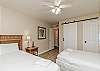 Second bedroom with queen and full size beds