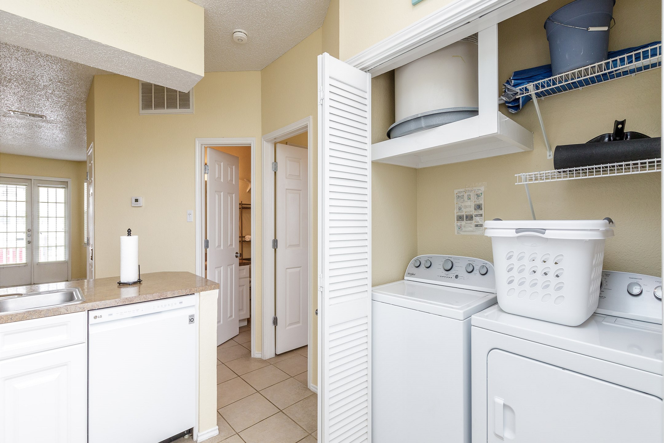 Washer and dryer available for your convenience