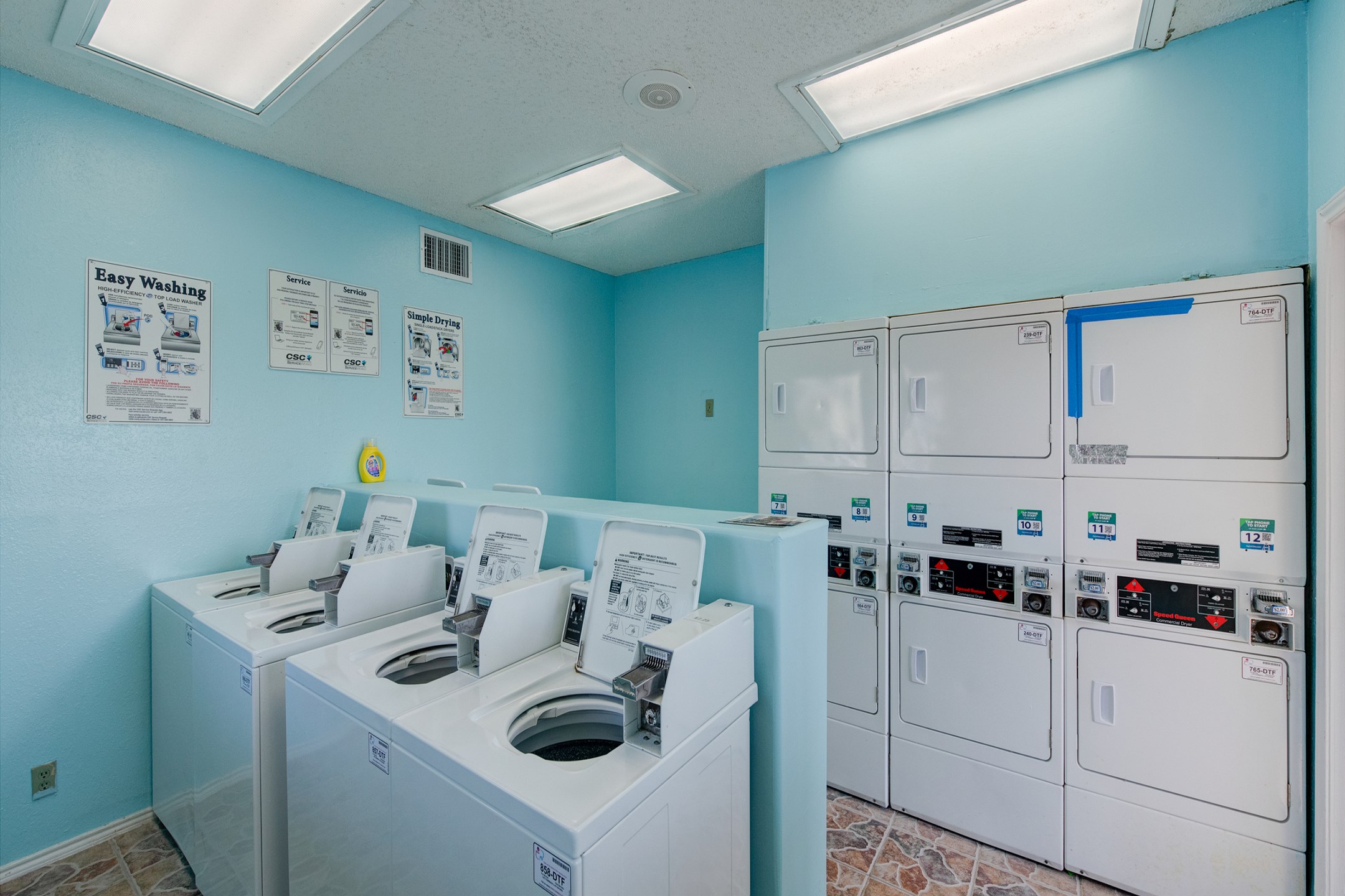 Laundry facility on site