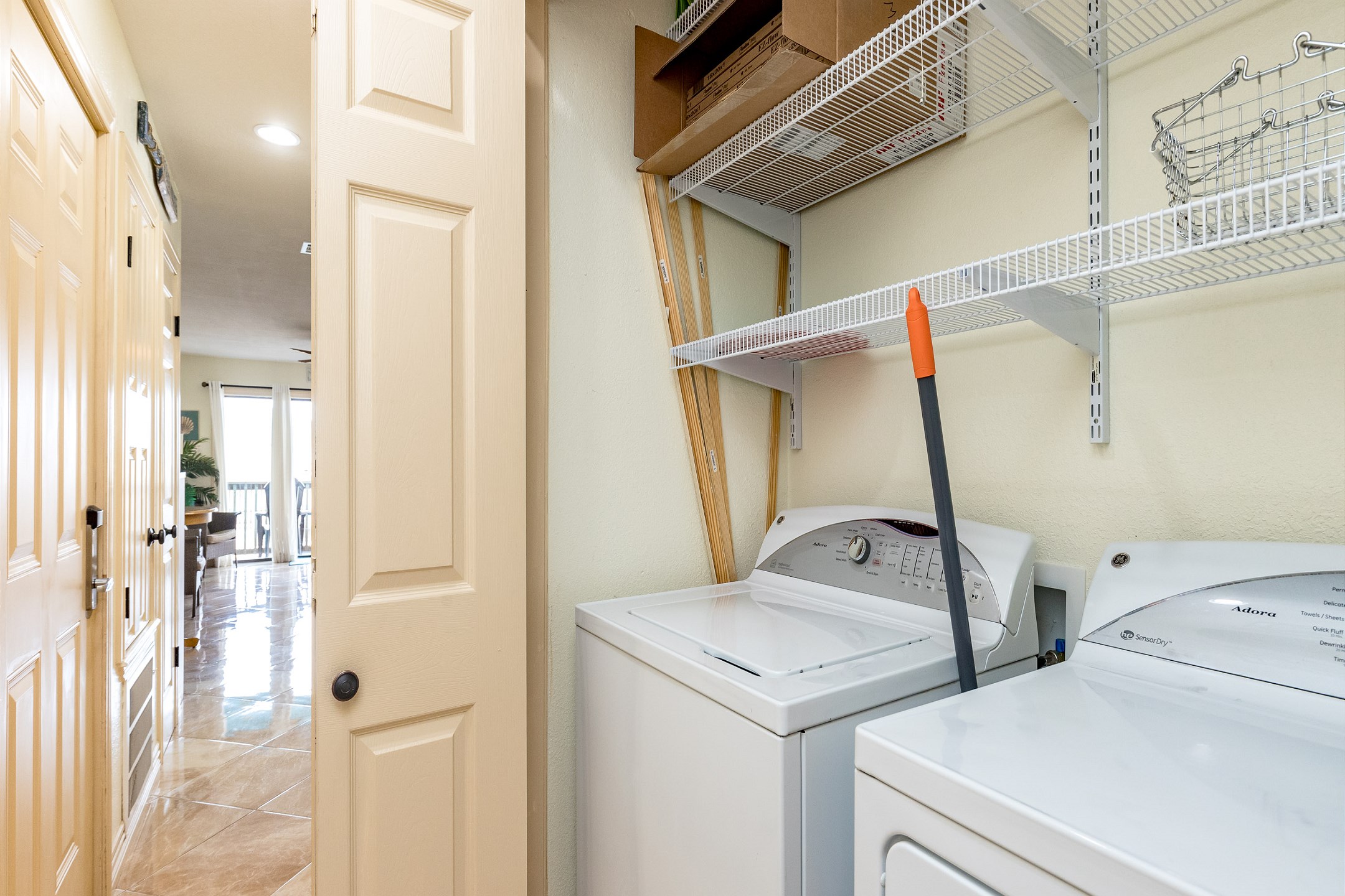 Washer and dryer in the property for added convenience during your stay