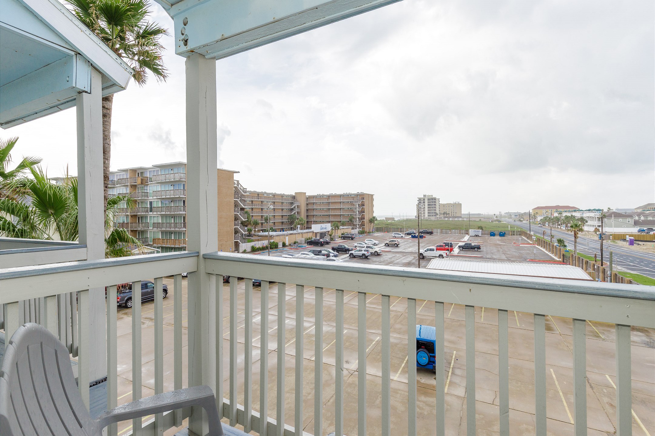 Private balcony off second bedroom