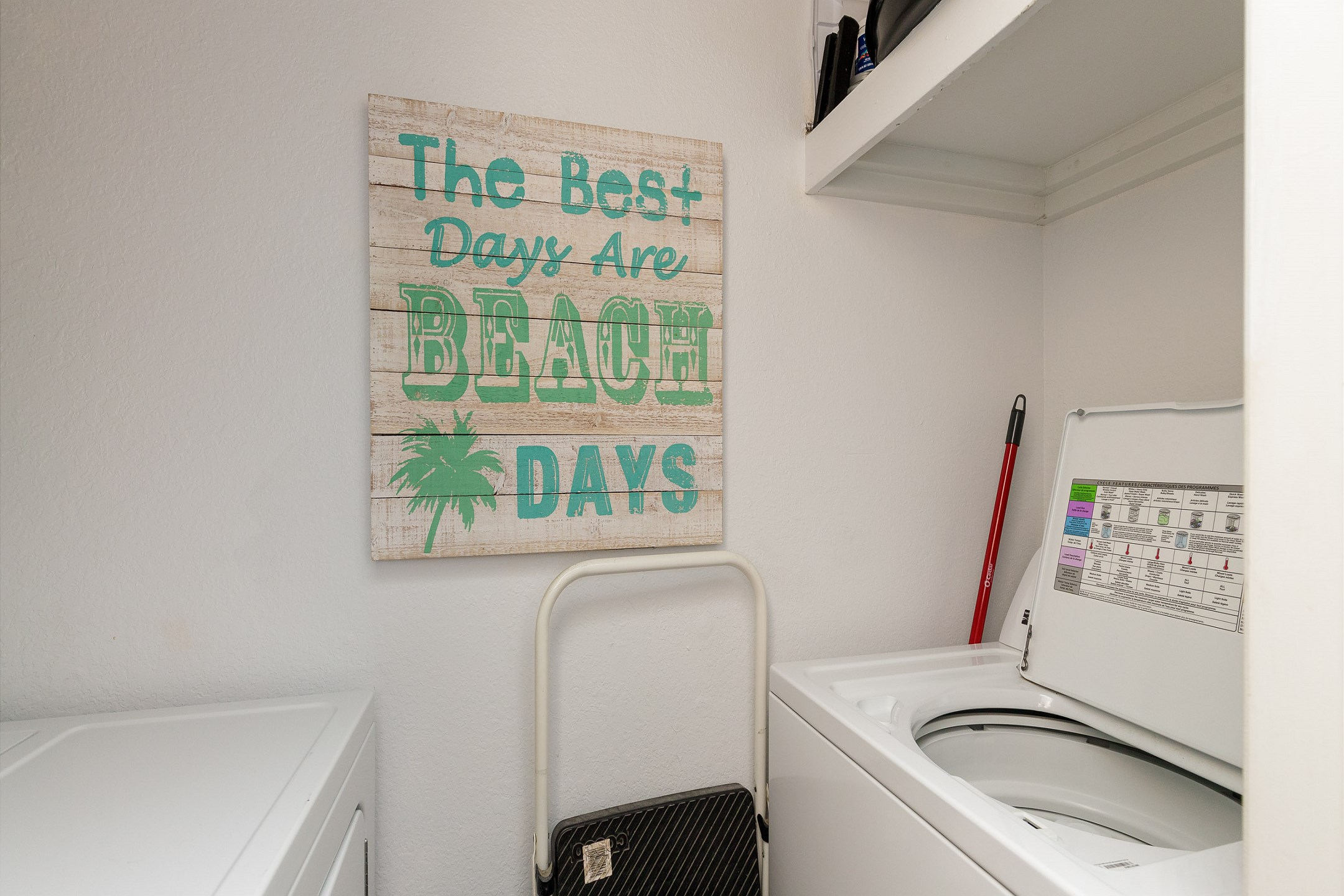 Washer and dryer in rental 