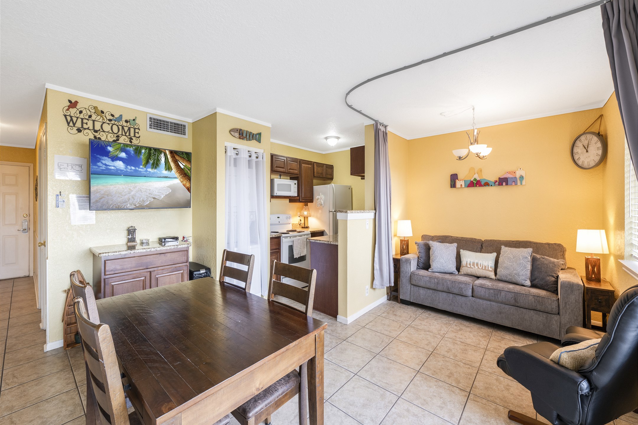 A relaxing escape fully stocked with all the essentials for a great vacation