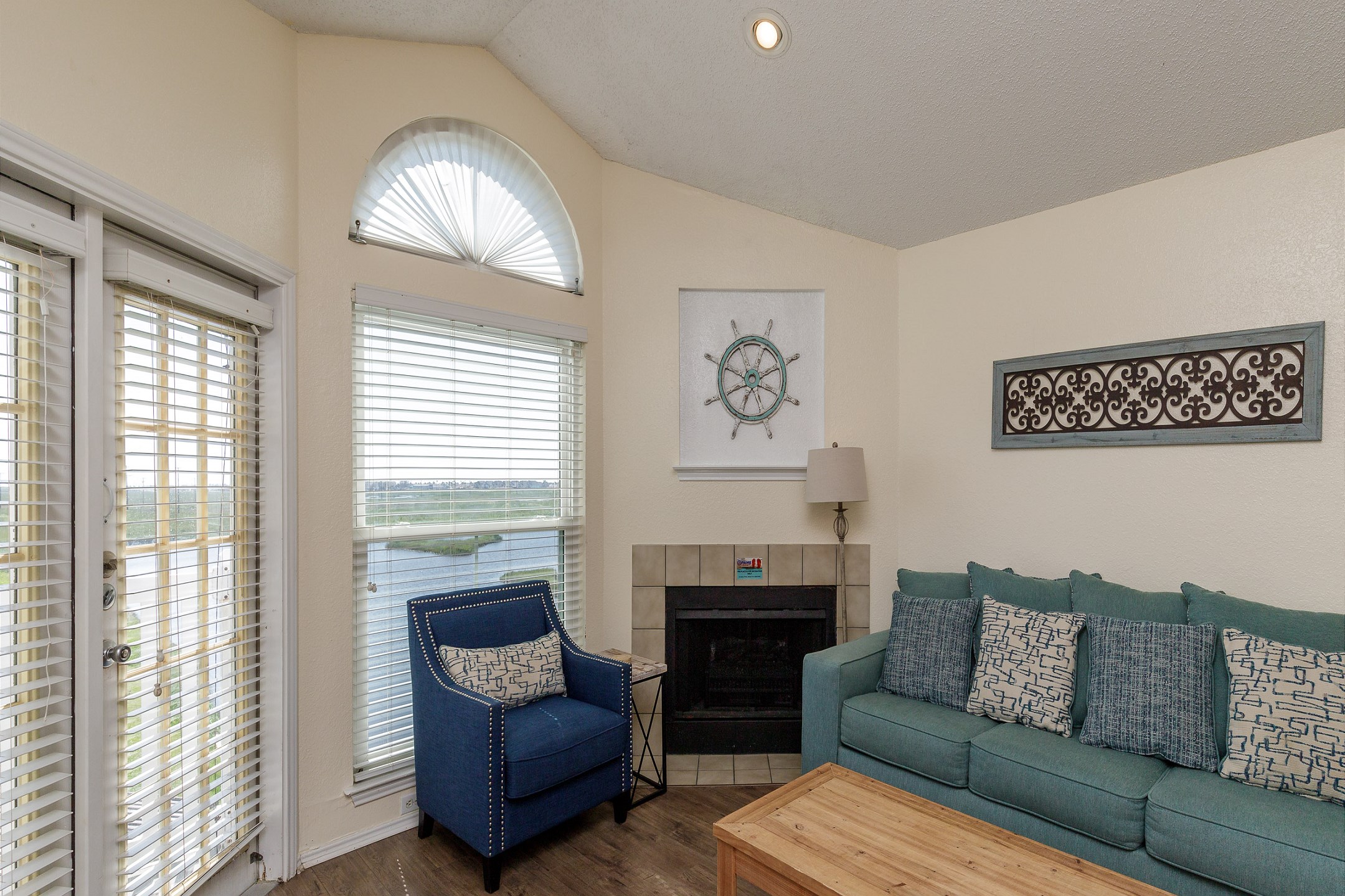 Bright and airy living space with natural light