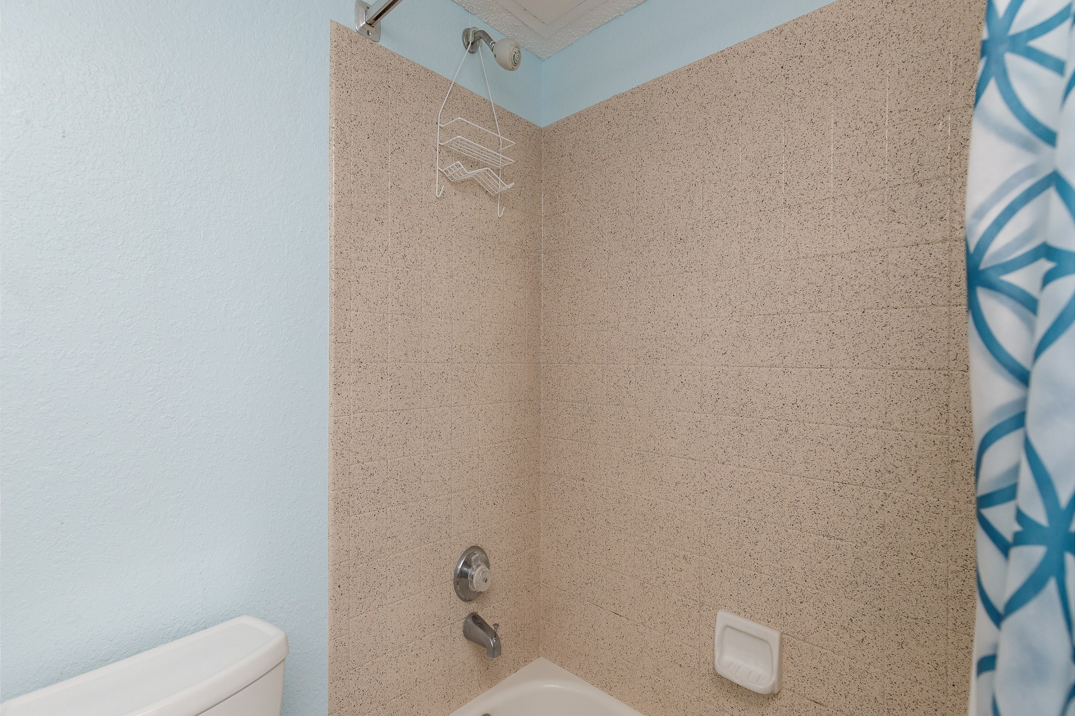 Bathroom with tub/shower combo
