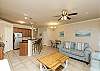 Open concept layout to entertain 