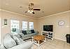 Lovely living area with flat screen TV to enjoy