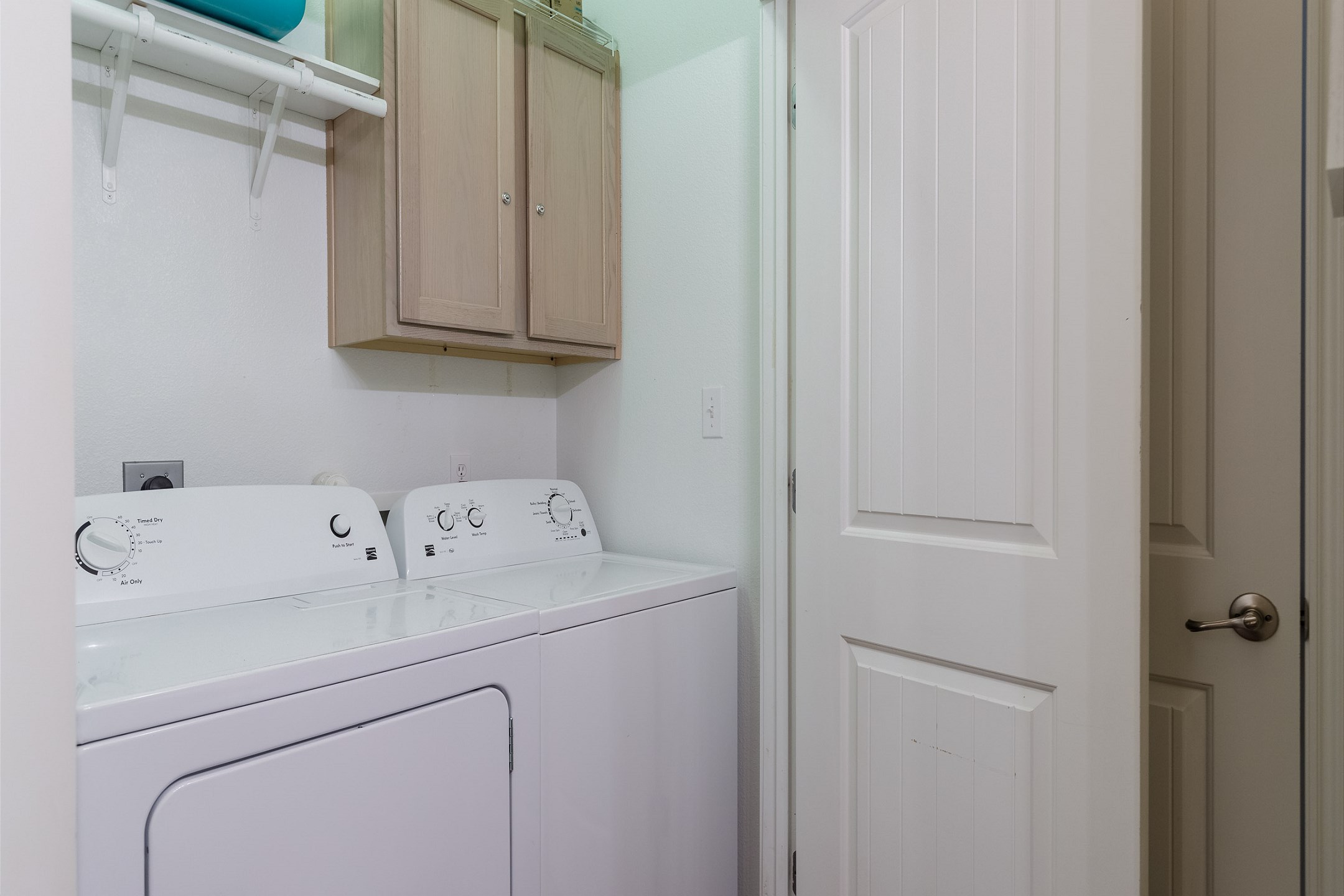 Washer and dryer in property for your convenience 