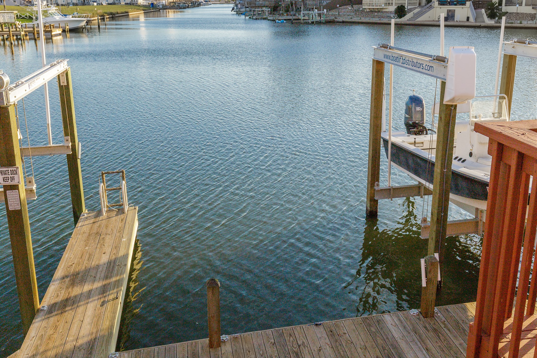 Reserved boat slip available 