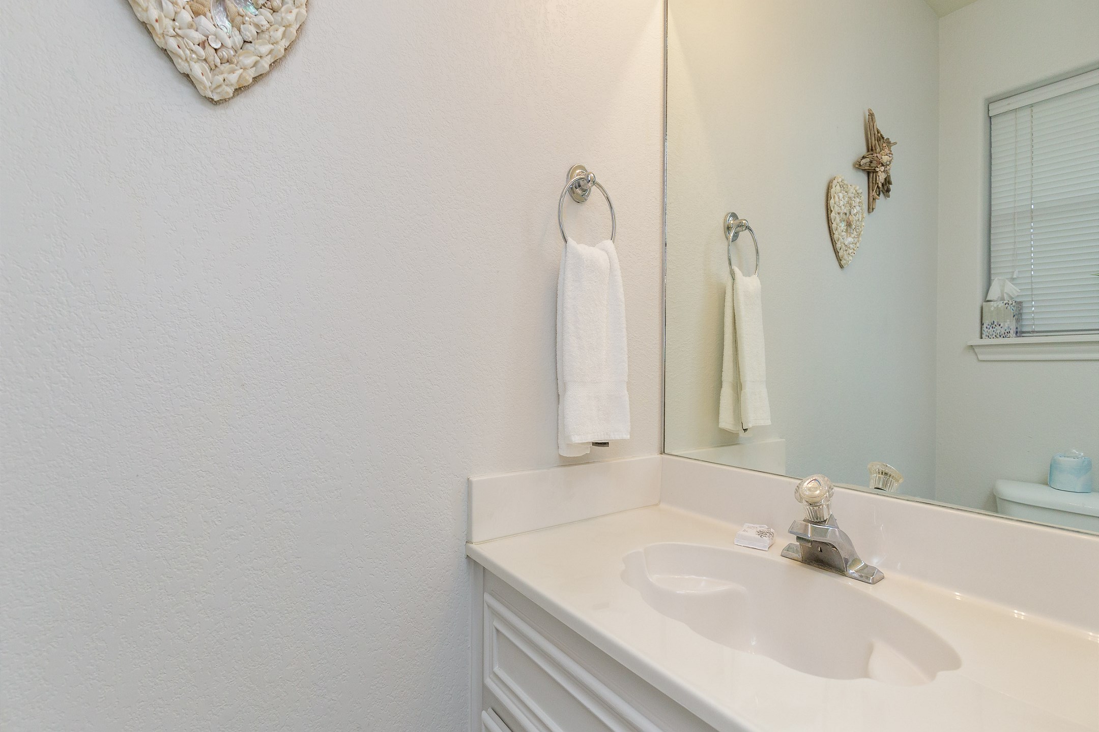 Half bathroom downstairs