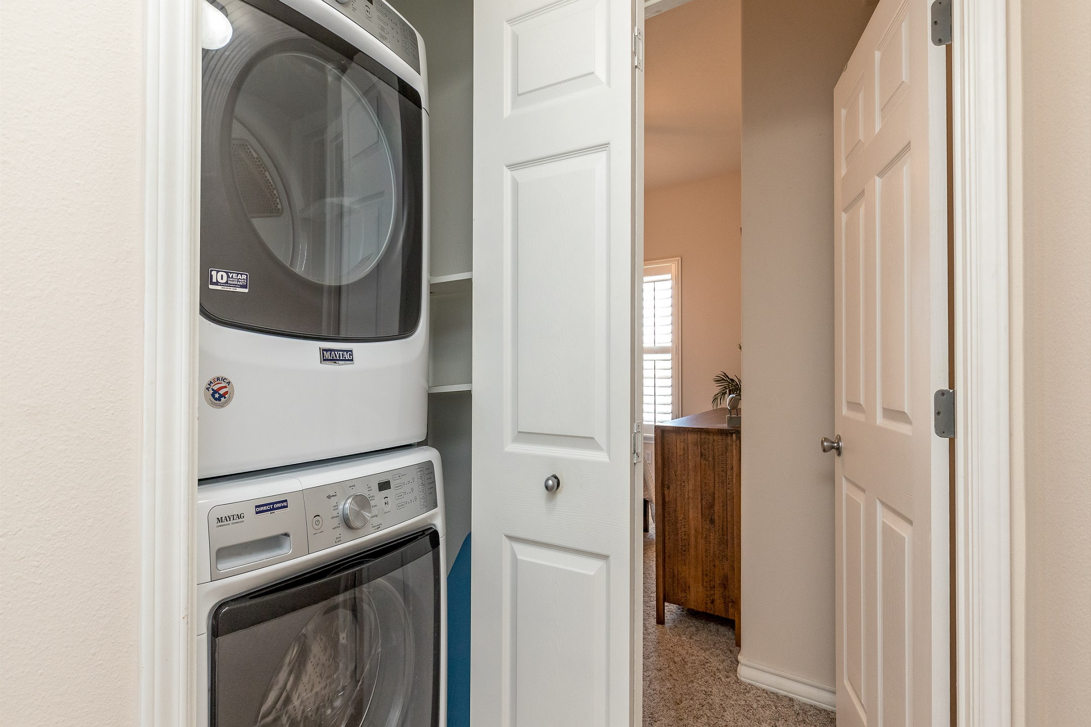 Washer and dryer in condo for your convenience 